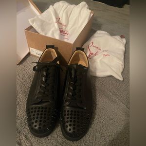 Christian Louboutin spiked men’s shoe